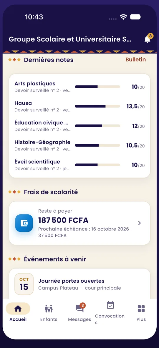 SysEdu — Notes et frais